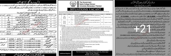 Today Government Jobs 27 November 2022