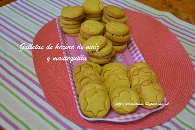 GALLETAS DE ANÍS, CON HARINA DE MAÍZ Y MANTEQUILLA (sin gluten)