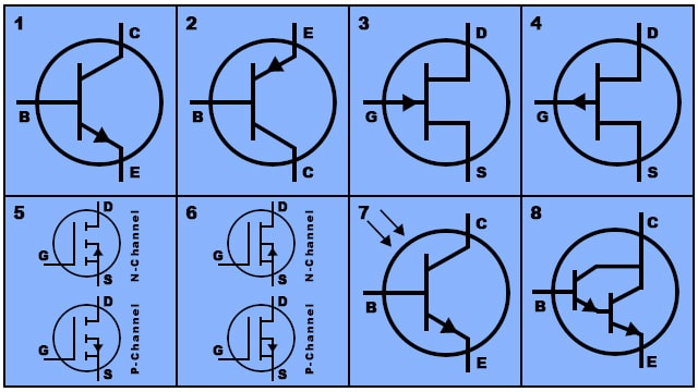 Simbol Transistor