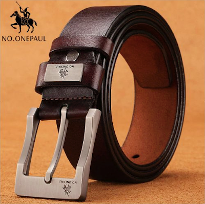 NO-ONEPAUL,cow,genuine,leather,luxury,strap,male,belts,formen,new fashion,classice,vintage