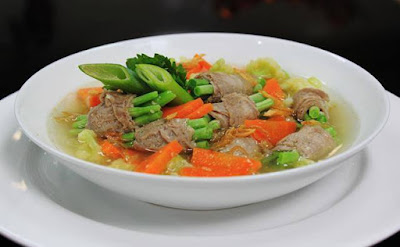 Resep Masakan Sop Buncis Gulung Daging Spesial resep kuliner sayur sop daging sederhana dan empuk resep sop buncis campur daging mudah dan praktis  resep cara membuat kuliner sayur sop segar