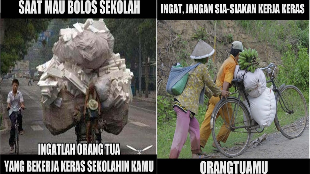 7 Gambar Meme Orang Tua Bekerja Keras Ini