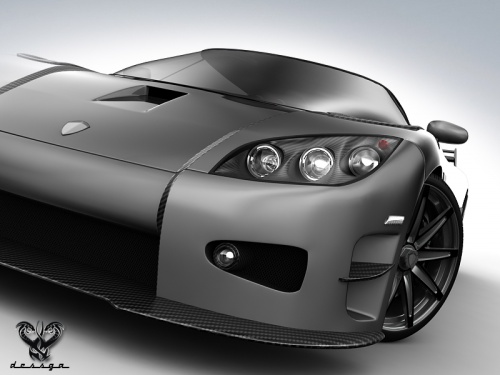 Koenigsegg Ccxr Trevita 2010 3D Model By dessga Source gadgetcagecom
