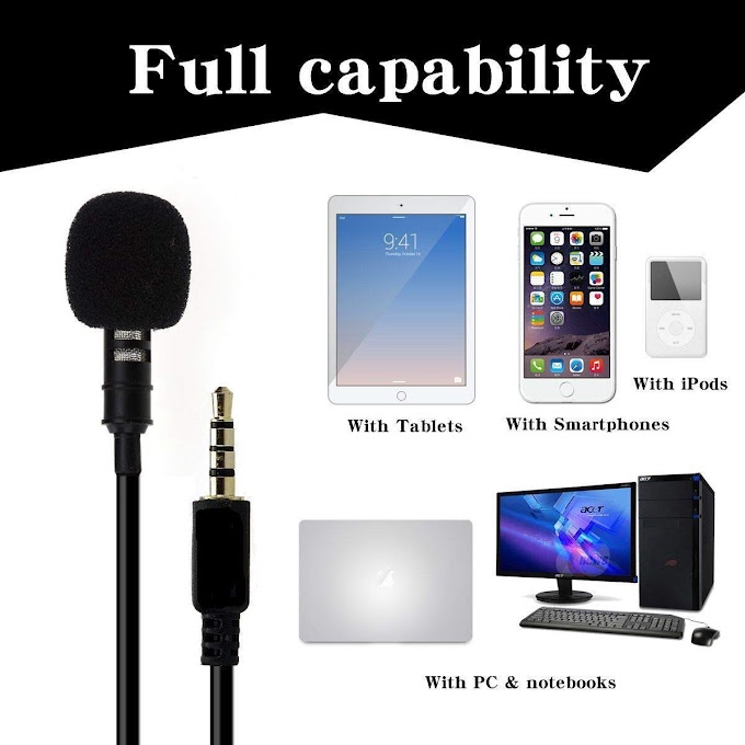 SHUANGYOU Collar Mic Lapel Condenser Microphone