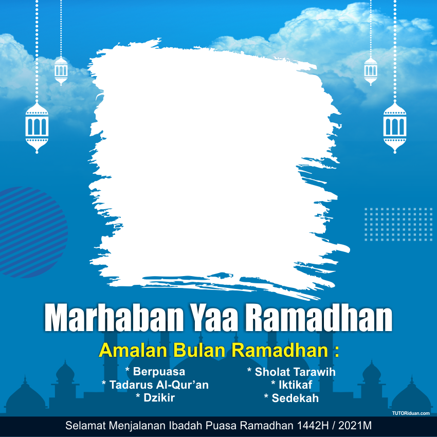 Desain Twibbon Ramadhan 1442h Siap Edit Format Coreldraw Free Cdr Tutoriduan Com