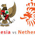 laga uji coba Indonesia vs Belanda