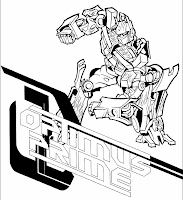 Transformer Coloring Pages