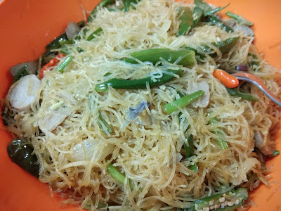 oseng bihun cabe hijau