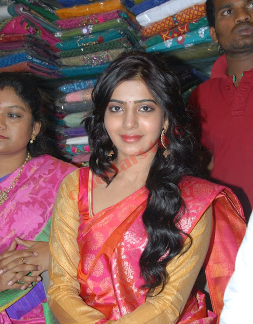 SAMANTHA LATEST SAREE PICTURES