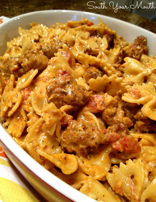 Creamy Italian Sausage & Pasta