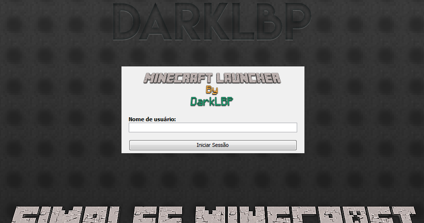 Simples Minecraft: DarkLBP Launcher - Launcher para 