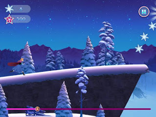 Gameplay de La Reine des Neiges : La Course