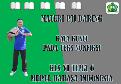 Materi Bahasa Indonesia Kelas VI Tema 6 Subtema 1 - Kata Kunci Pada Teks Nonfiksi