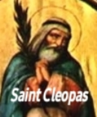 September 25 Saint of the Day Profile Saint Cleopas