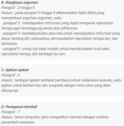 KUNCI JAWABAN bahasa indonesia kelas 8 smp Kegiatan 7.5 halaman 187