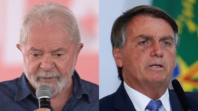 Vantagem de Lula para Bolsonaro sobe para 11 pontos aponta pesquisa