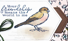 Heart's Delight Cards, Free As A Bird, Bird Ballad, SRC - Free As A Bird, Stamp Review Crew, Stitched Nested Labels Dies, Anniversary, Stampin' Up!, 2019-2020 Annual Catalog