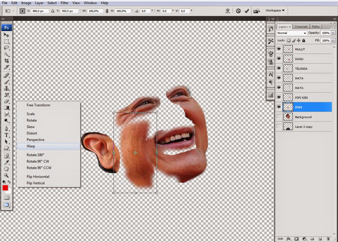  Cara membuat Karikatur dengan Photoshop