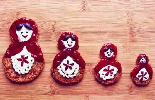 food art, toast project by Ida Skivenes