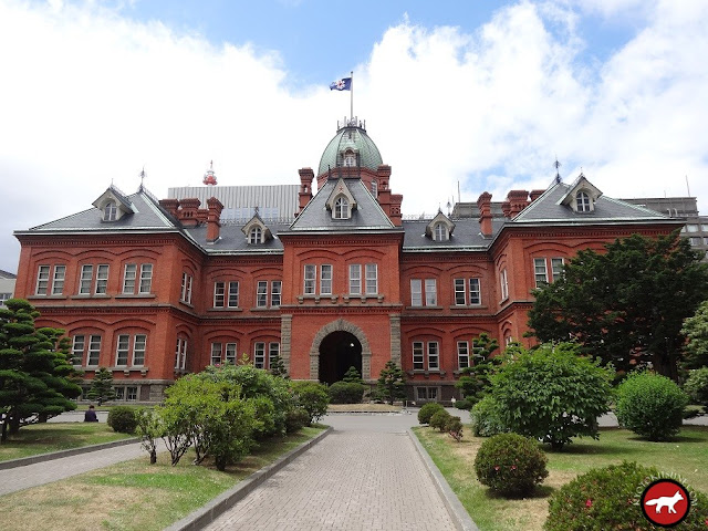 Bâtiment en brique du XIXe siècle à Sapporo