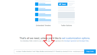 Cara Memasang Widget Twitter di Blog