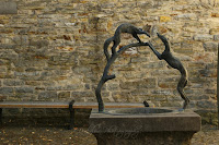 Socha u galerie Zázvorka/The Sculpture near the Zázvorka Gallery