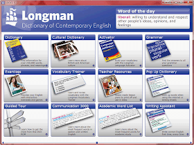 Longman Dictionary of Contemporary English 5th DVD 軟體畫面