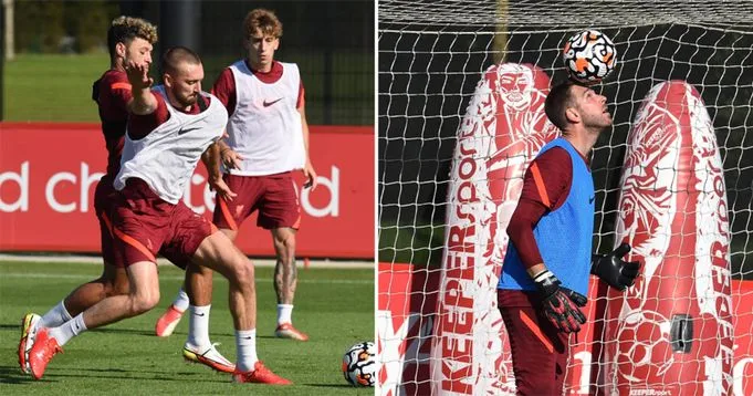 8 Beautifull pictures from Liverpool training ahead of Crystal Palace clash