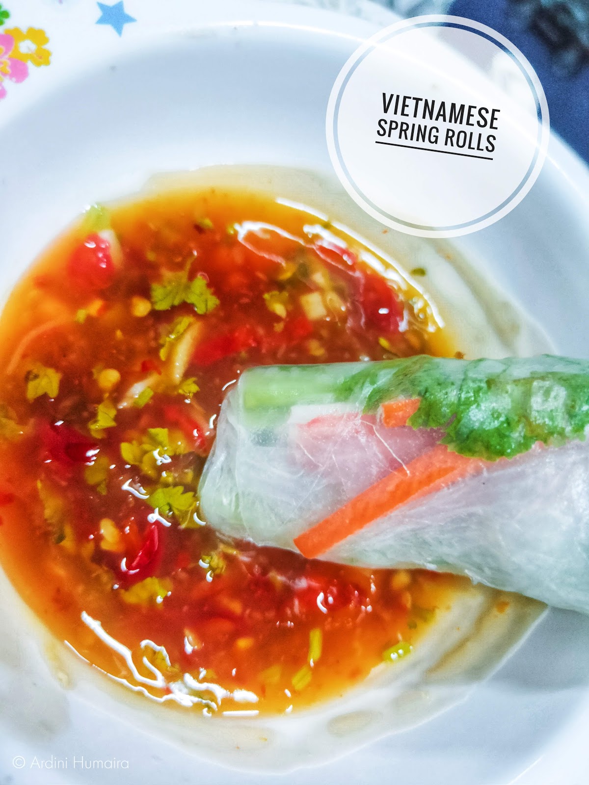 Vietnamese Spring Rolls | Resepi juadah berbuka puasa ...