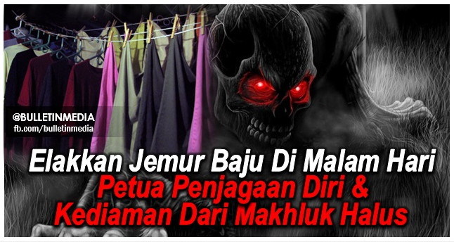 INFO PENTING NIIEEE Mengapa Perlu Elakkan Jemur Baju  