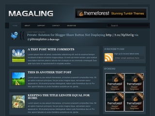 Magaling Blogger Template