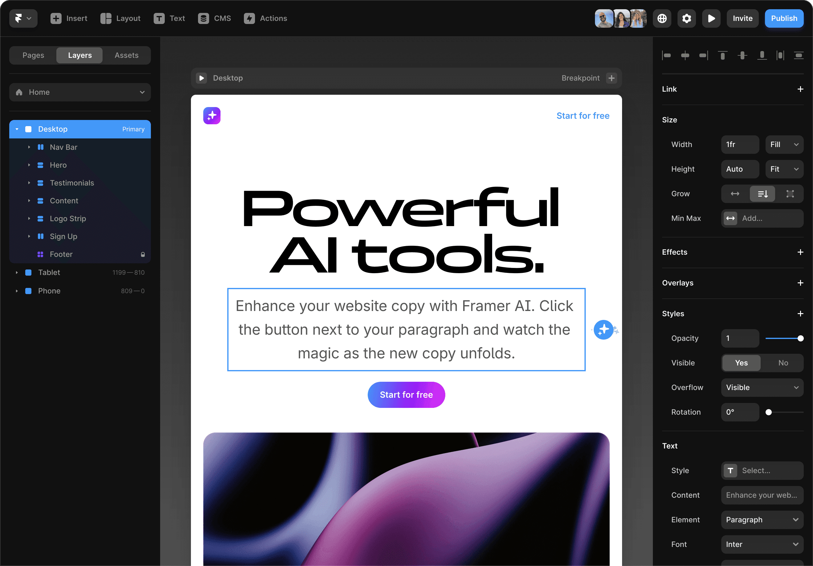 5 smart AI Tools 2024