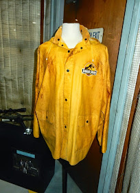 Bob Peck Jurassic Park raincoat