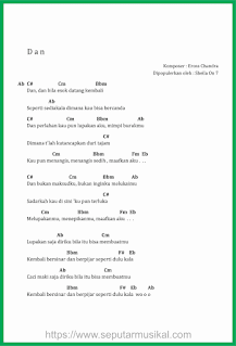 chord lagu dan sheila on 7 band