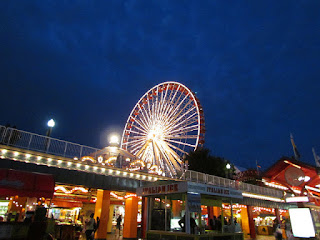 Navy Pier at night