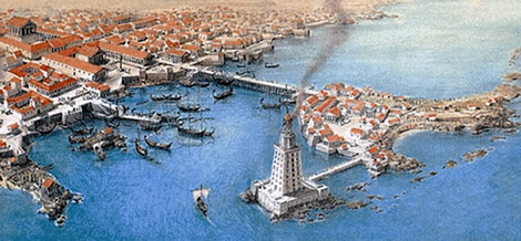 Alexandria harbour