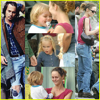 johnny depp kids 2010. Johnny Depp's