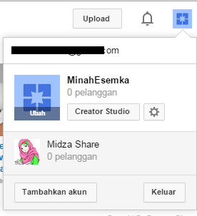 Cara Membuat Beberapa Channel Youtube Dengan Satu Akun Gmail 