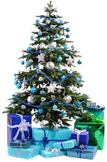 Christmas Tree PNG image elements with Transparent Background