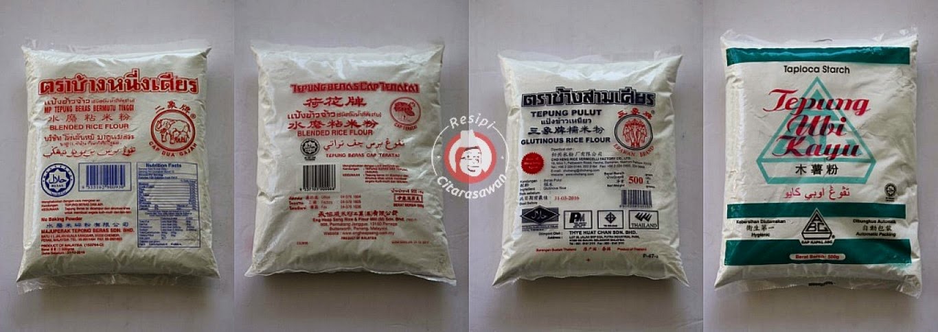 Jenis-jenis Tepung dalam penyediaan Kuih Muih Tradisional Jenis-jenis Tepung dalam penyediaan Kuih Muih Tradisional