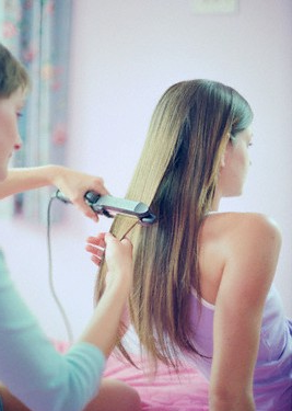 1. Girls Hair For Method Straightening