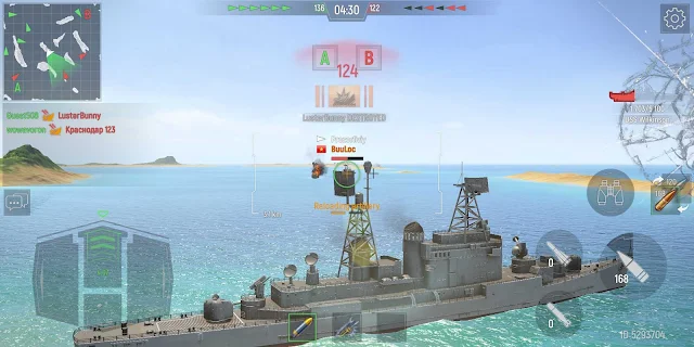 لعبة Force of Warships Battleship | لعبة حروب الأسطول البحري الحديث