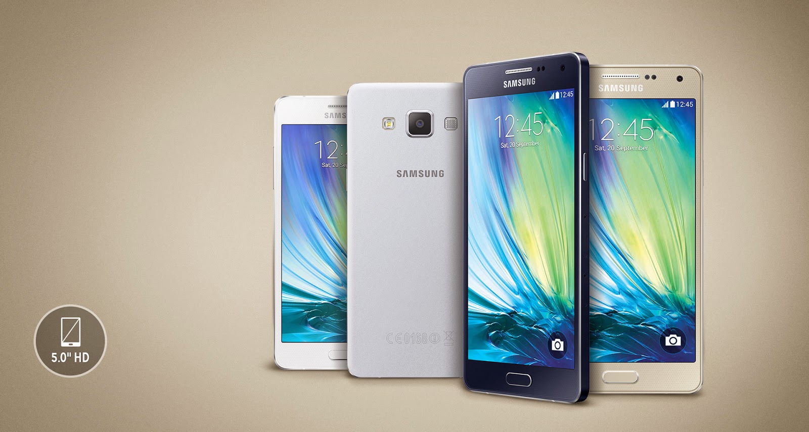 Samsung Galaxy A3 SM-A300F (16GB) - Midnight Black