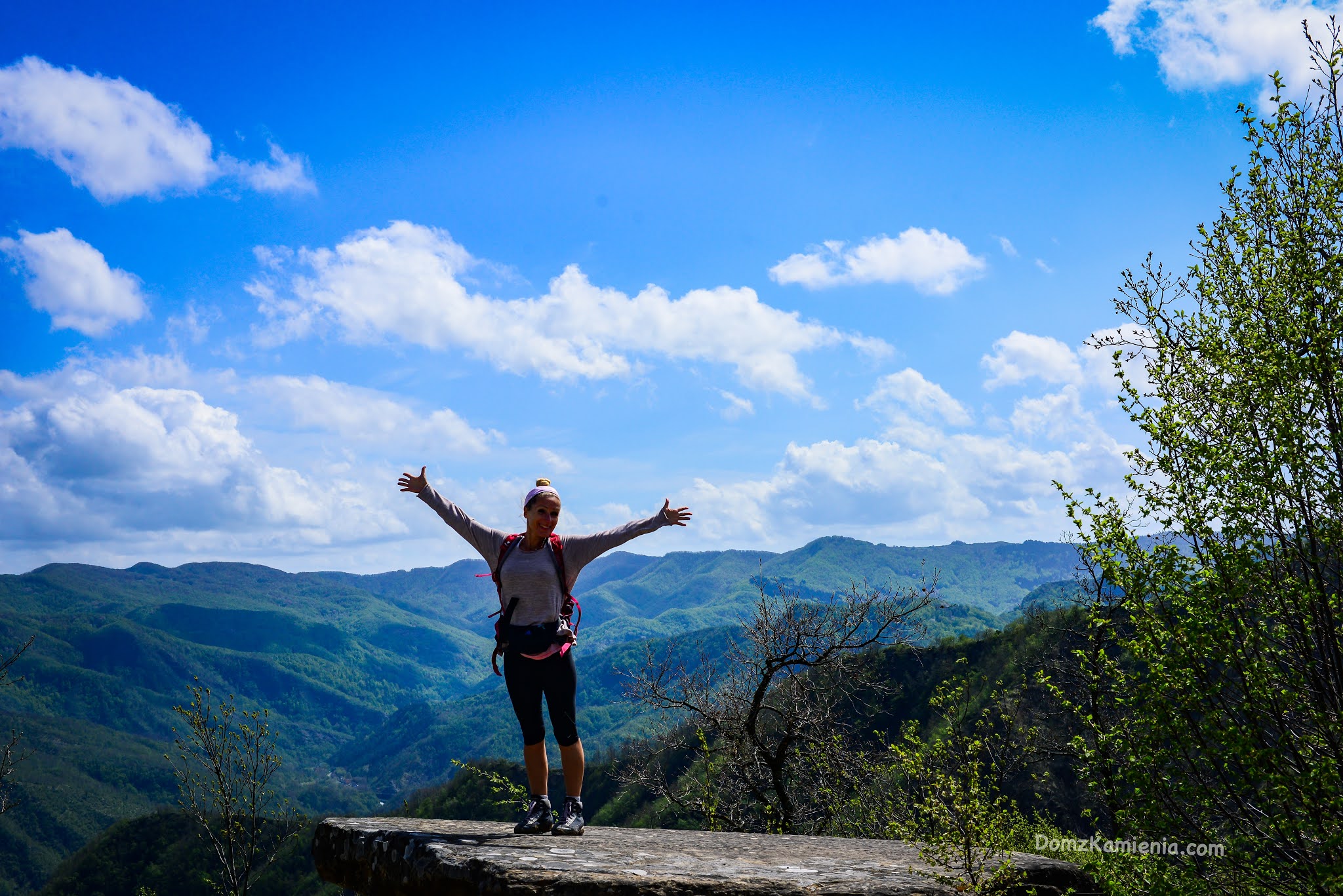 Kasia z Domu z Kamienia, Marradi, trekking