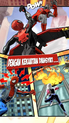 Spider-Man Unlimited 1.8.0g Mega MOD APK Terbaru