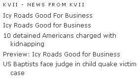 KVII news feed icy roads