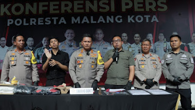 Kurang Dari 24 Jam,Polresta Malang Kota Berhasil Meringkus Pelaku Pembunuhan Di Sukun