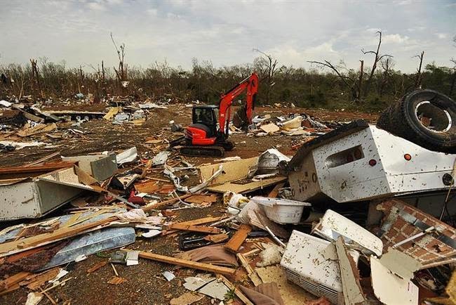 Mundo/Misisipi, Tennessee y Alabama en alerta por más tornados