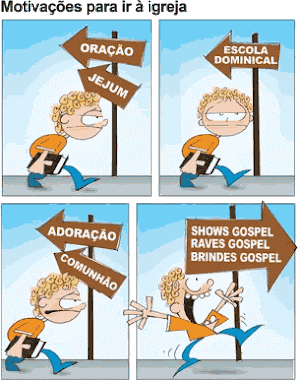 Motivação dos Jovens de hoje para ir a igreja