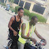  Singer, Patoranking Spotted On An Okada (Photo)